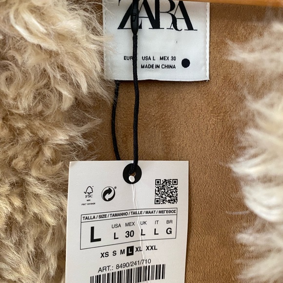 Super soft, cuddly teddy bear coat - Picture 2 of 2